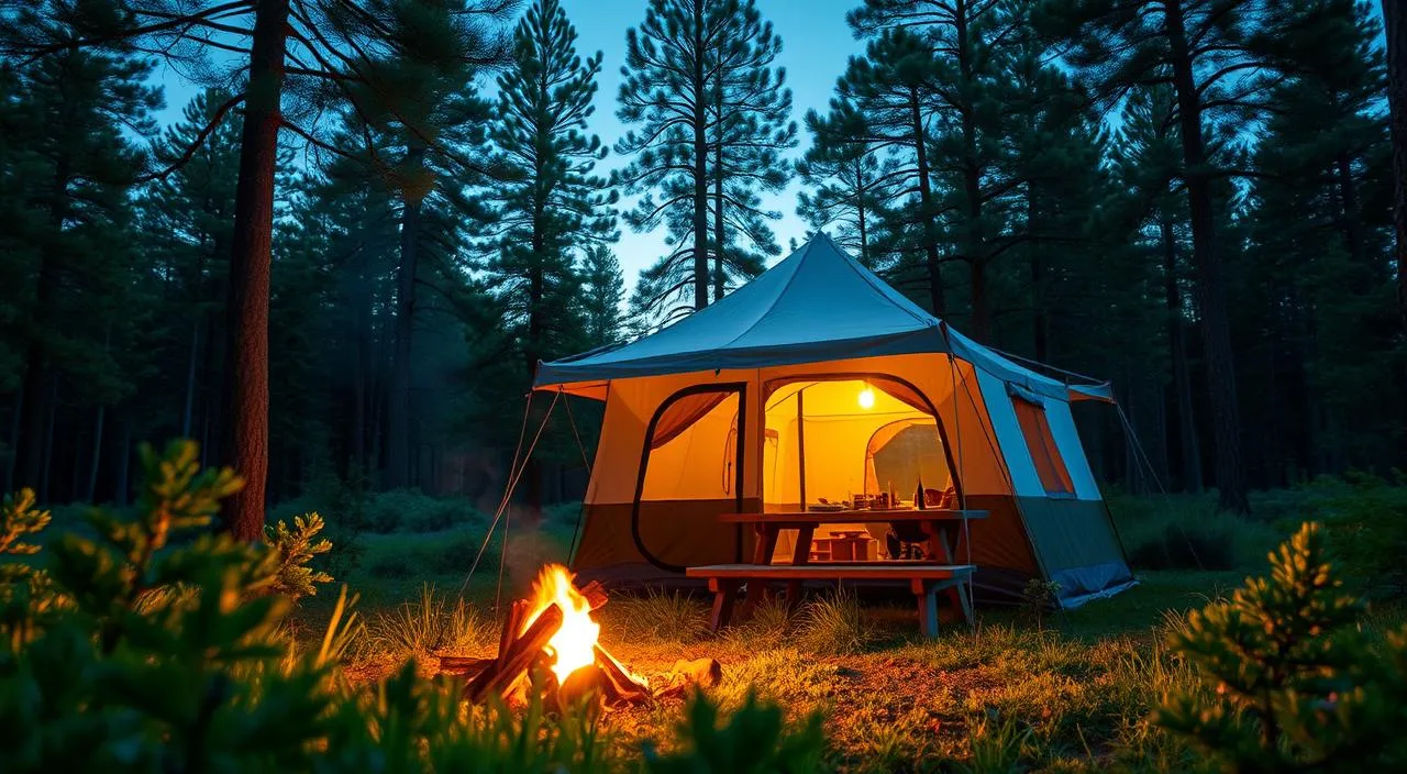 como escolher uma barraca de camping