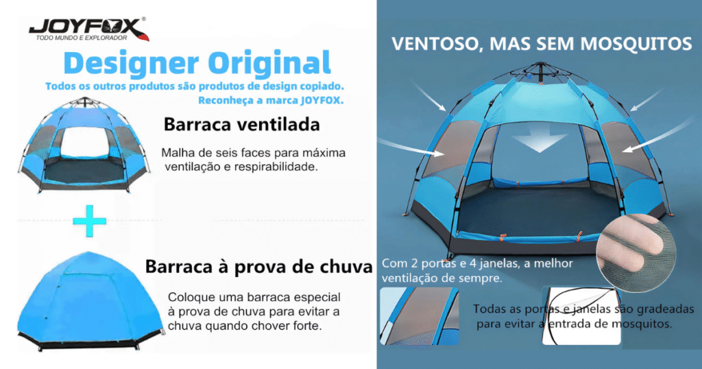 barraca de camping joyfox